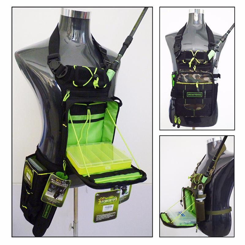 Fishing Chest Lure Bag – Multi-Functional Tactical Tackle Storage
