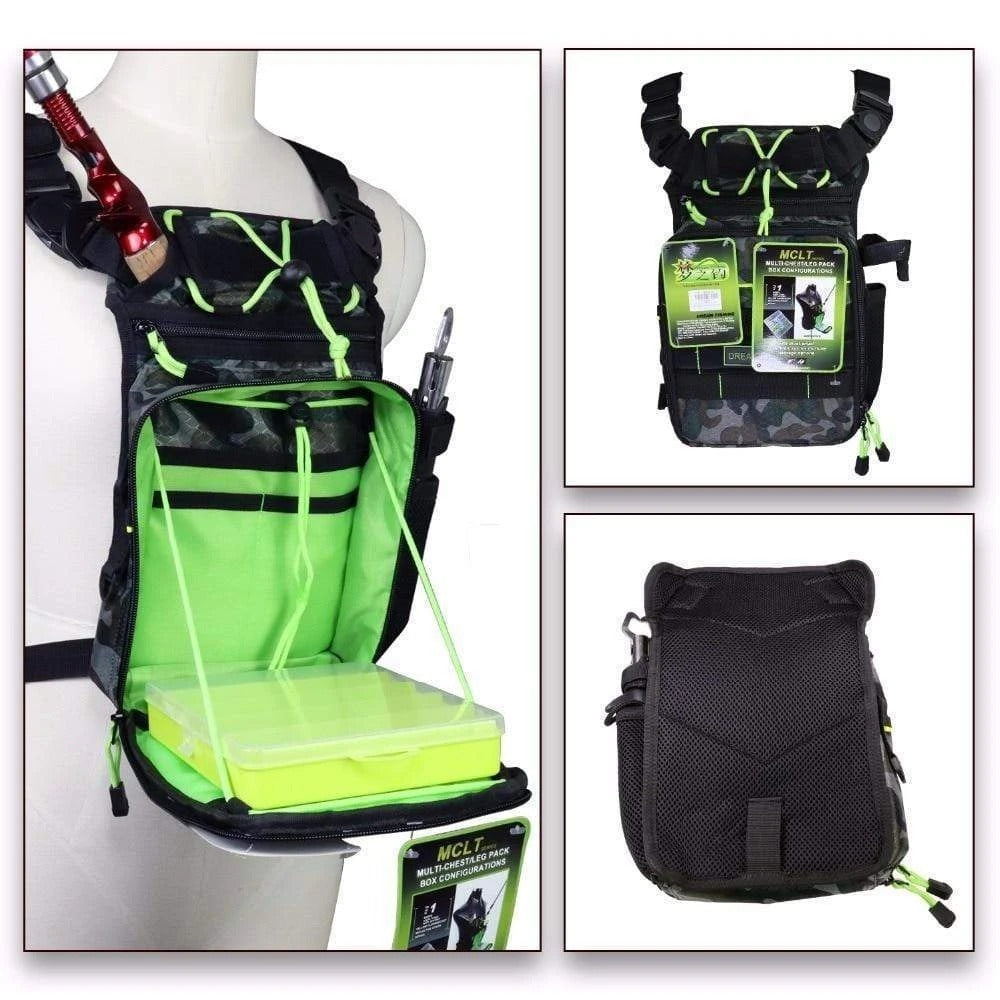 Fishing Chest Lure Bag – Multi-Functional Tactical Tackle Storage
