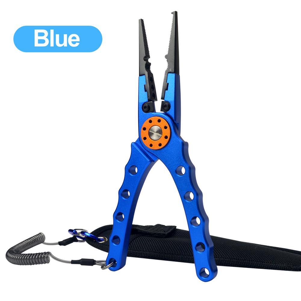 7.8" Aluminum Alloy Fishing Pliers – Multi-Function Line Cutter & Split Ring Tool
