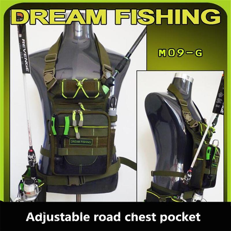 Fishing Chest Lure Bag – Multi-Functional Tactical Tackle Storage