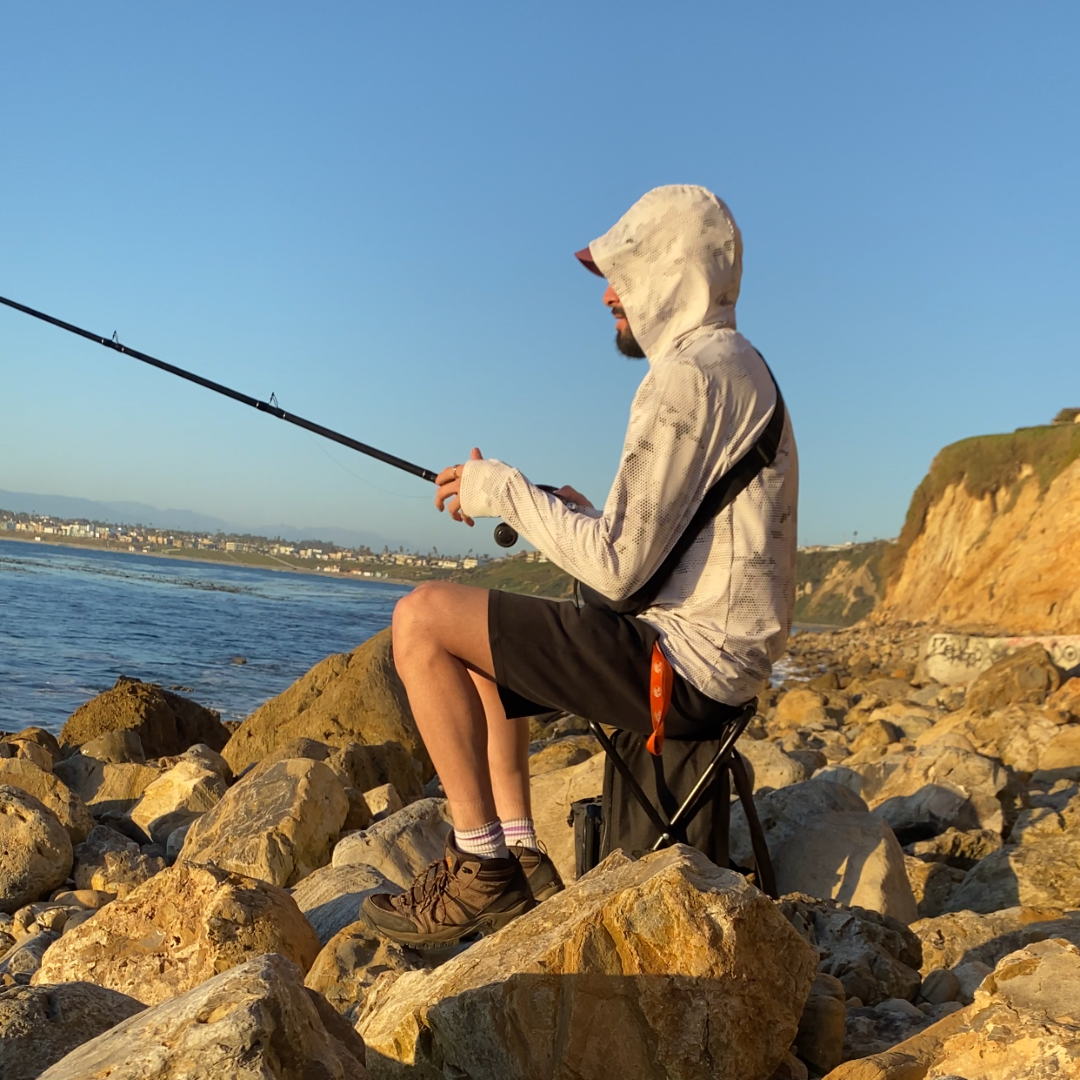 3-in-1 Fishing Chair Backpack with Built-In Cooler- Foldable, Insulated