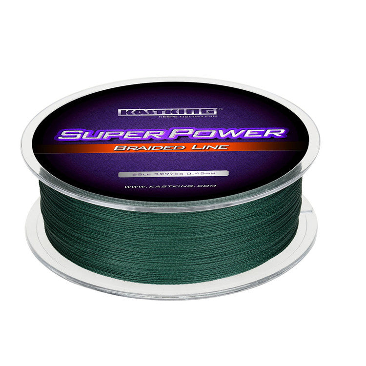 Durable 4-Strand Braided Fishing Line – 300M Roll