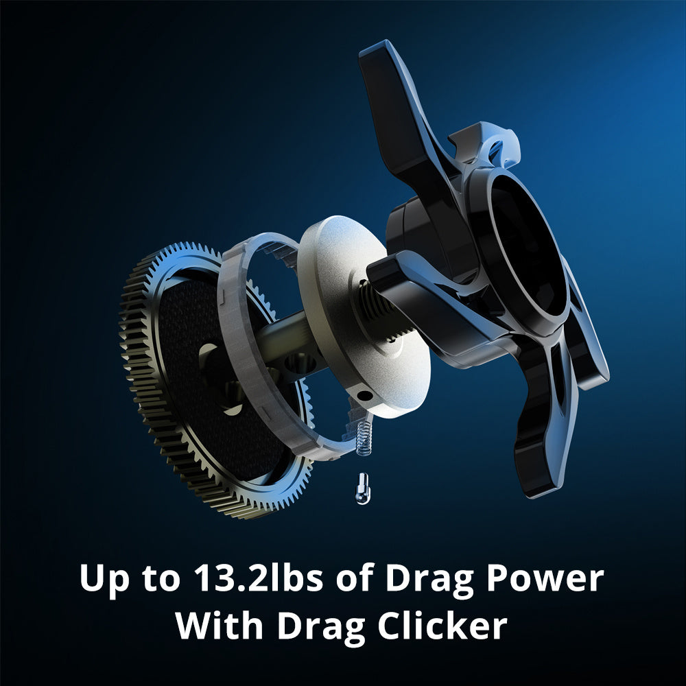 Premium Ultra-Light Baitcasting Reel 8.4:1 Gear Ratio – Carbon Fiber, Magnesium Frame, 11+1 Bearings, 6kg Drag