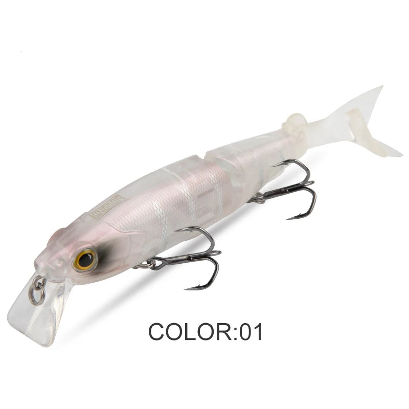 Multi Jointed Minnow Soft T-tail Lure