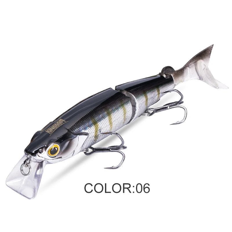 Multi Jointed Minnow Soft T-tail Lure