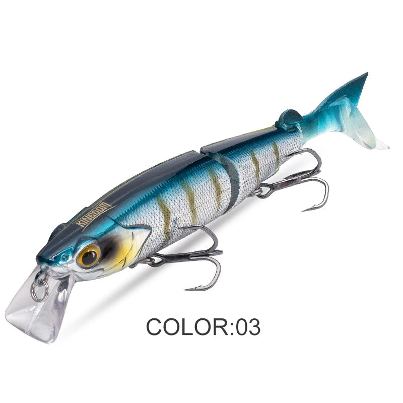 Multi Jointed Minnow Soft T-tail Lure
