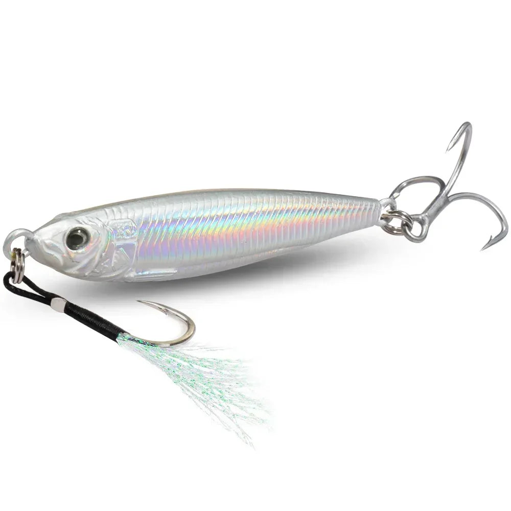 Life like Metal Jig Bait Spinner lure