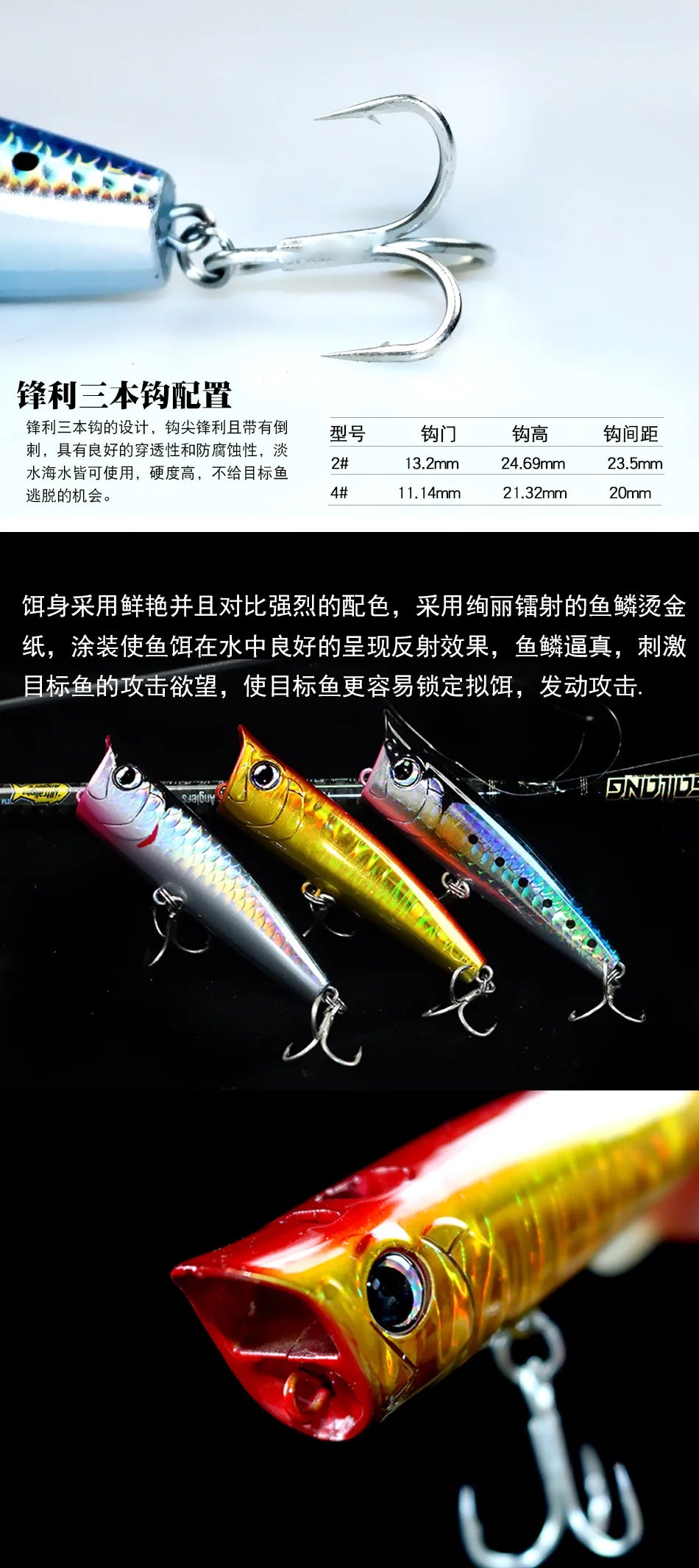 Top water Popper Lure