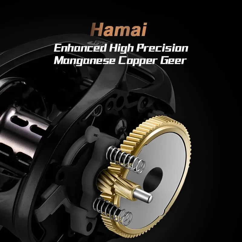 Baitcasting Reel Betriel – 9.5KG Max Drag, 12 Bearing