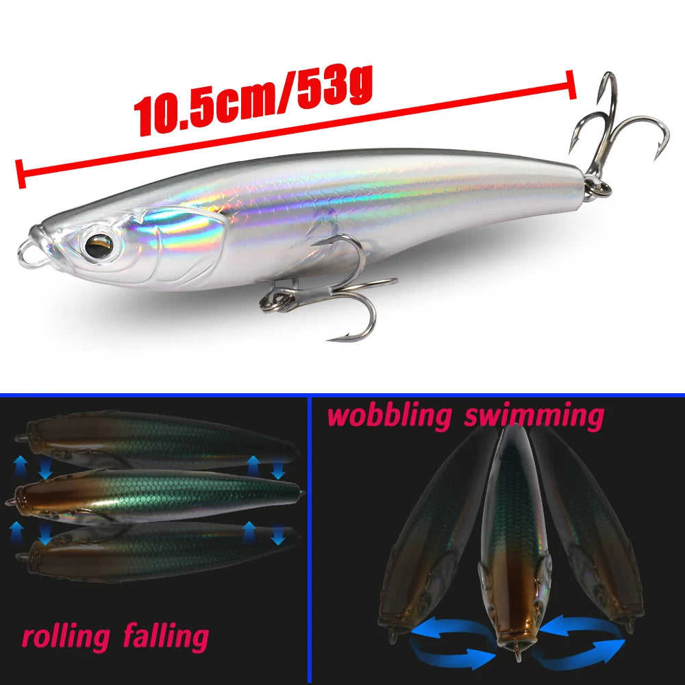 Sinking Pencil Popper