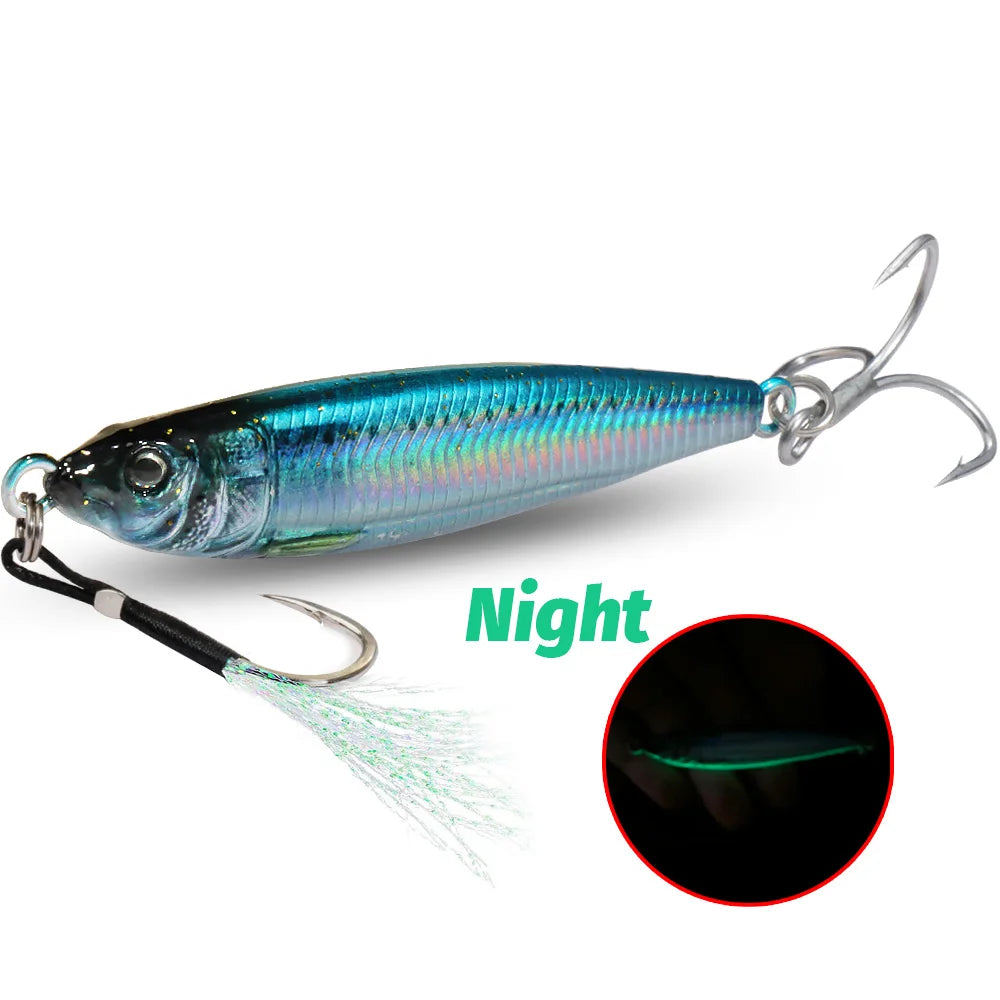 Life like Metal Jig Bait Spinner lure