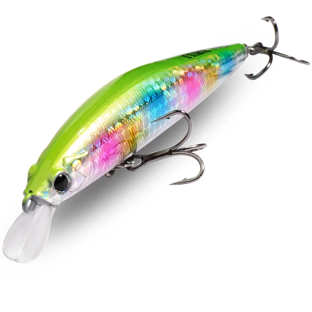 Suspending Minnow Jerkbait Crank