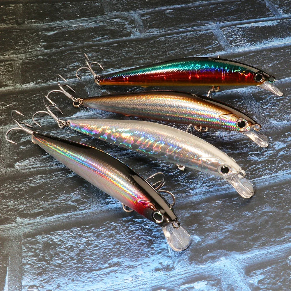 Suspending Minnow Jerkbait Crank