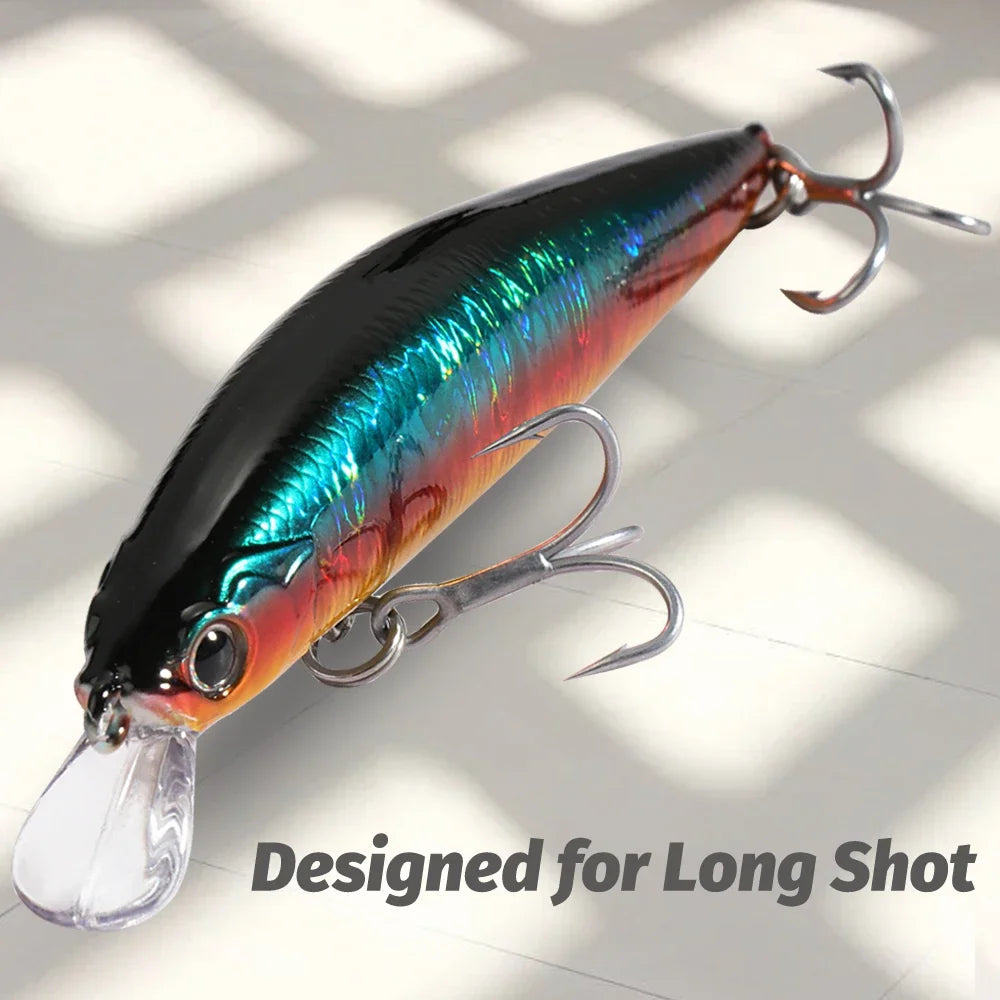 Suspending Minnow Jerkbait Crank