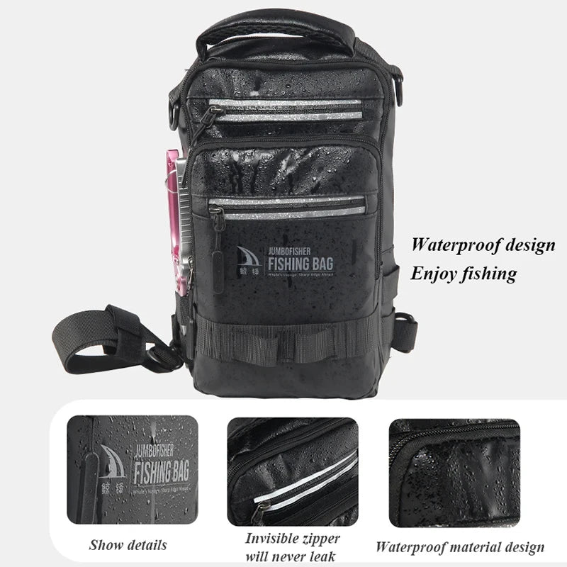 multi-functioning fishing backpack