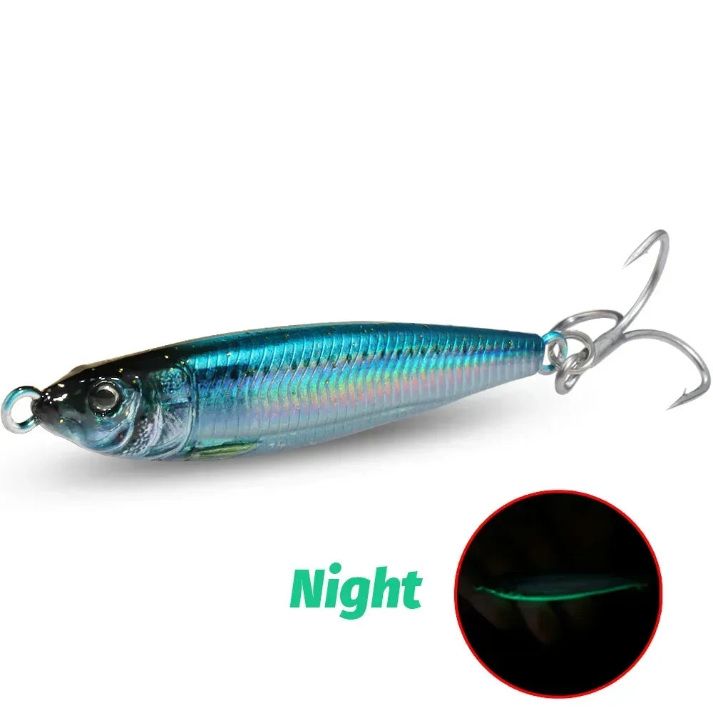 Life like Metal Jig Bait Spinner lure
