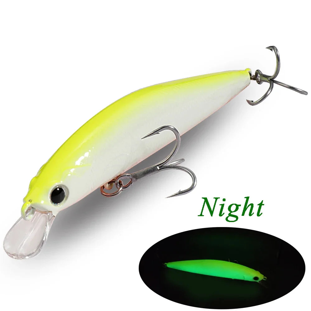 Suspending Minnow Jerkbait Crank