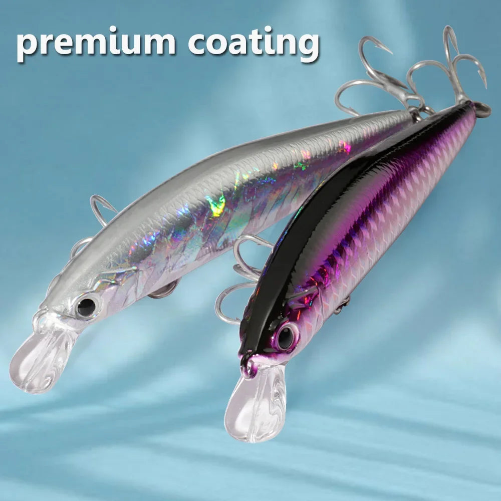 Suspending Minnow Jerkbait Crank