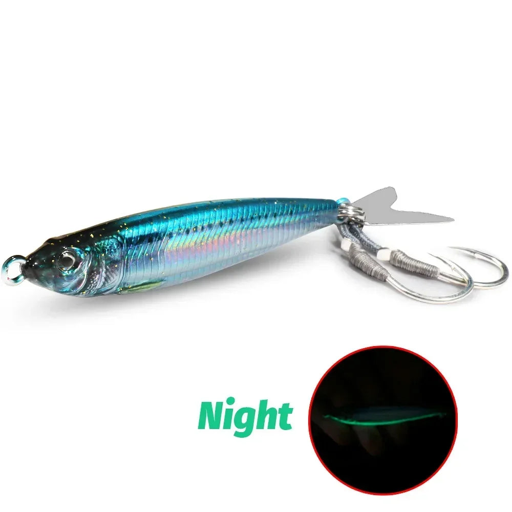 Life like Metal Jig Bait Spinner lure