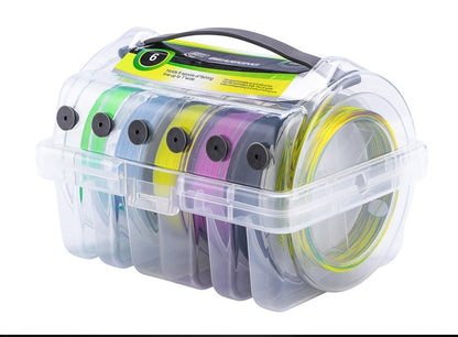 Multifunctional Fishing Line Storage Box – Tangle-Free Organizer for Up to 6 Lines