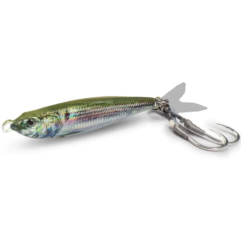 Life like Metal Jig Bait Spinner lure