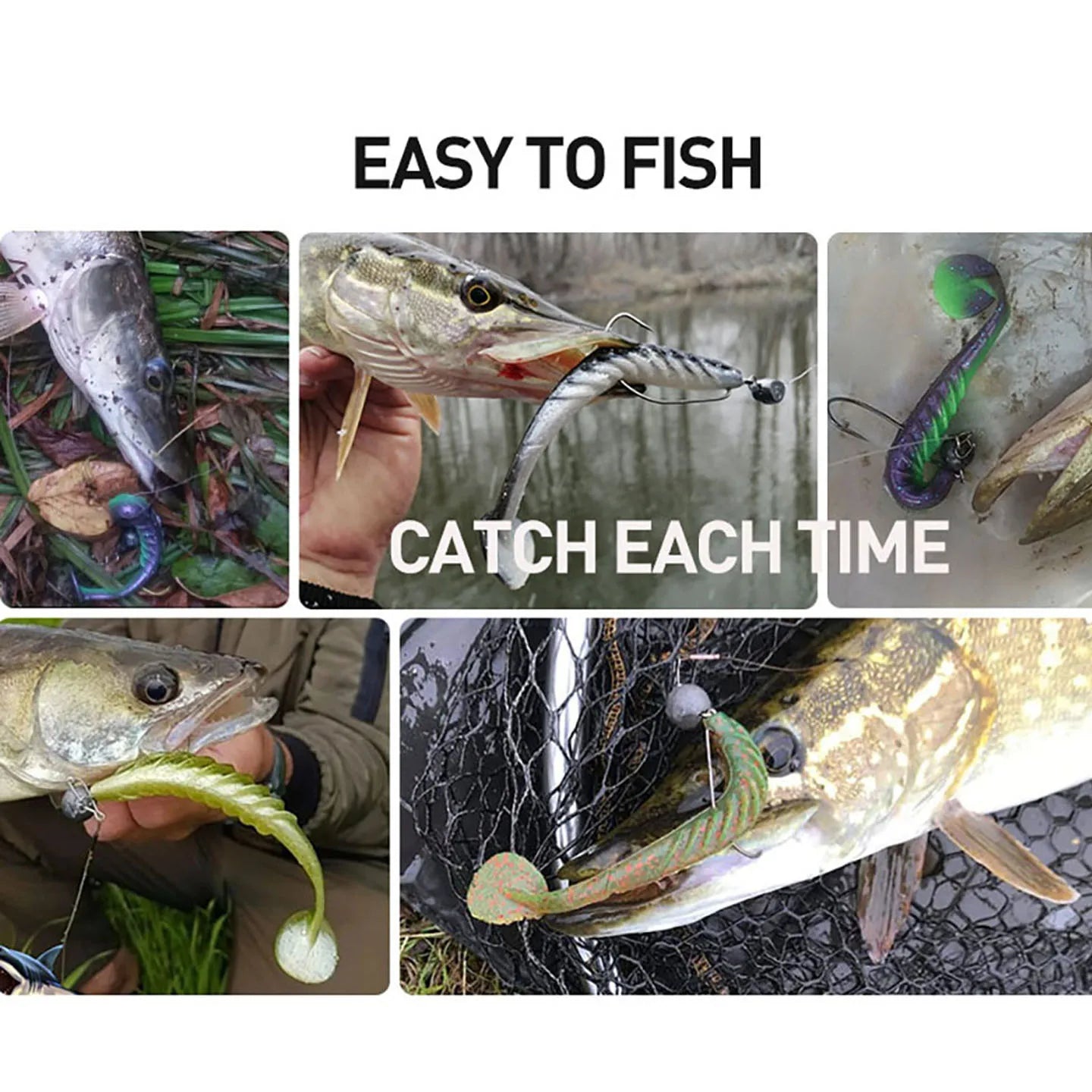 Ripple Shad Tail Artificial silicone bait