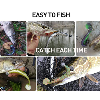 Ripple Shad Tail Artificial silicone bait