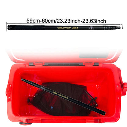 Ultralight extendable fishing net