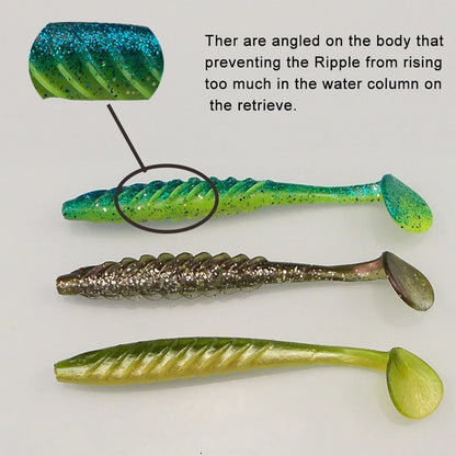 Ripple Shad Tail Artificial silicone bait
