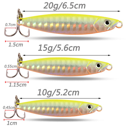 Laser Metal Jig Swimbait | Shore Casting & Jigging | 10g–20g | 26 Colors