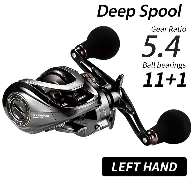 Baitcasting Reel Betriel – 9.5KG Max Drag, 12 Bearing