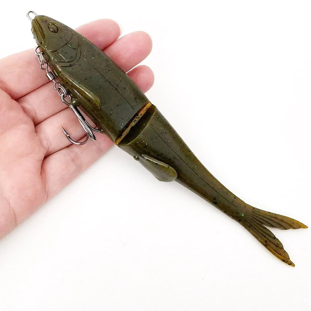 Two-Section Long-Casting Soft Swimbait