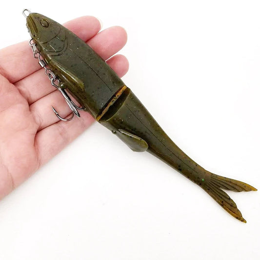 Two-Section Long-Casting Soft Swimbait