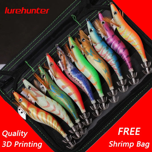 10PCS Shrimp lure
