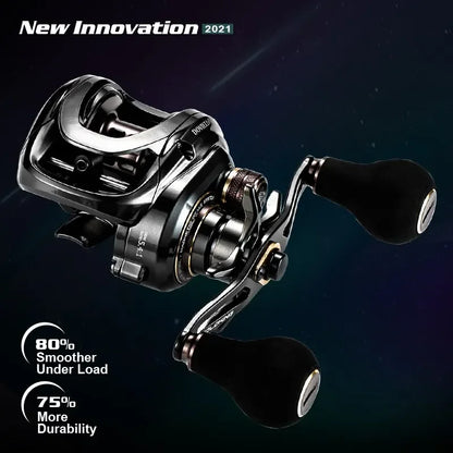 Baitcasting Reel Betriel – 9.5KG Max Drag, 12 Bearing