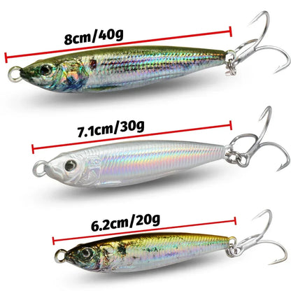 Life like Metal Jig Bait Spinner lure