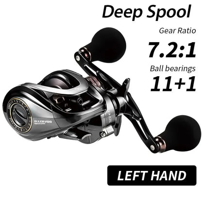 Baitcasting Reel Betriel – 9.5KG Max Drag, 12 Bearing