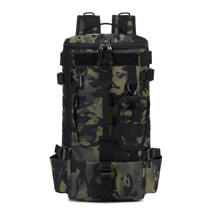 Tactical Fishing Backpack – Waterproof Tackle Bag with Rod Holders and Molle System for Outdoor Adventures