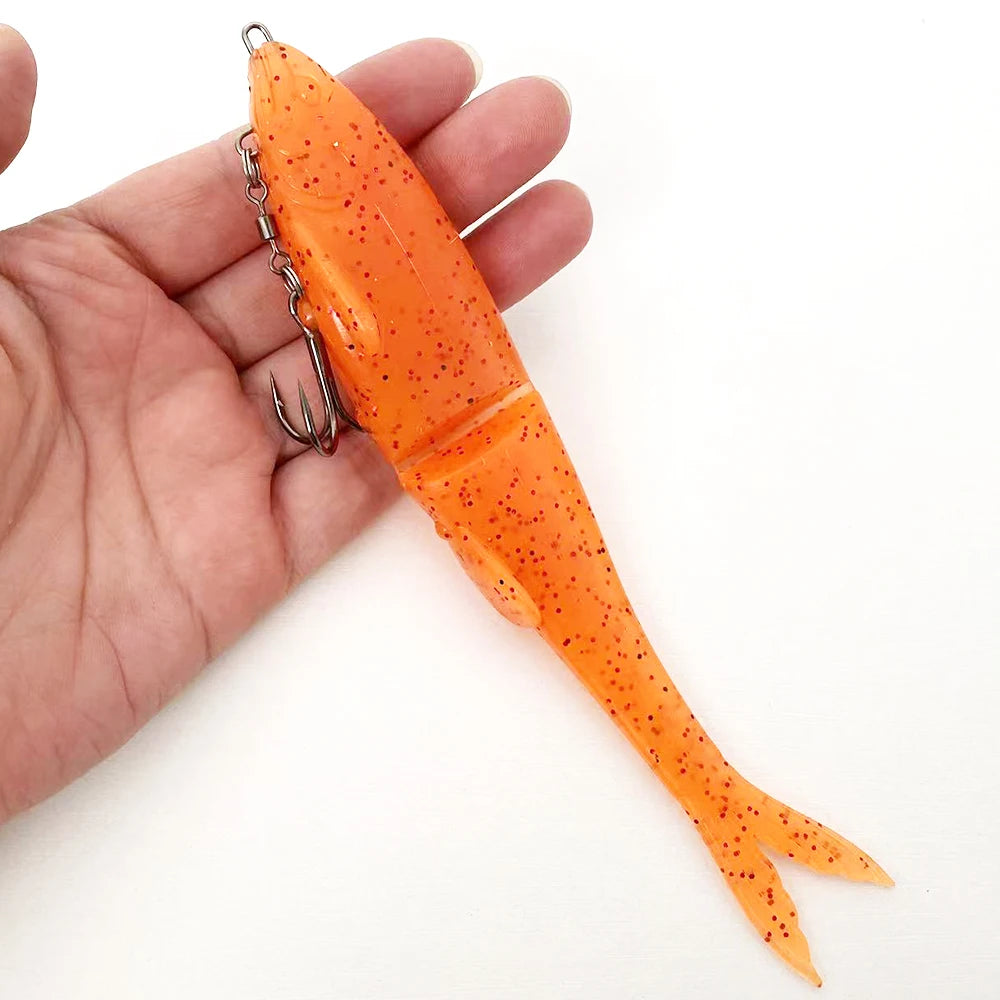Two-Section Long-Casting Soft Swimbait