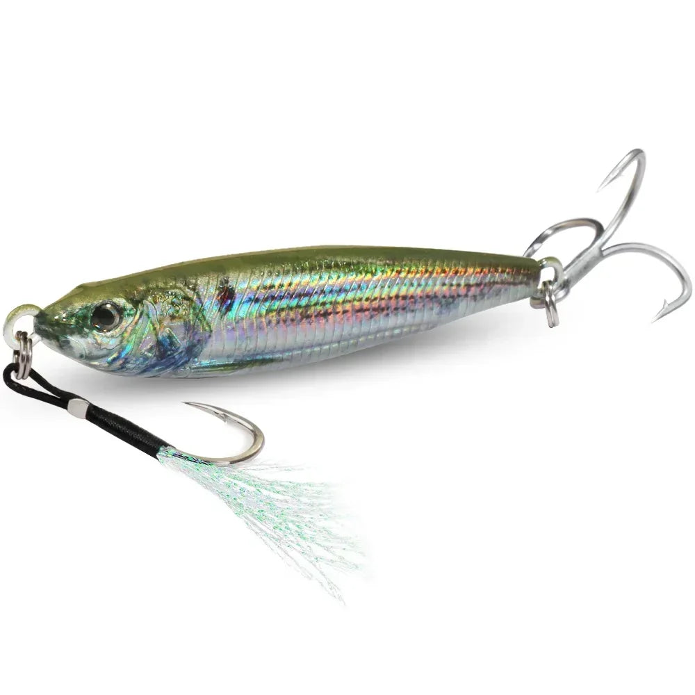 Life like Metal Jig Bait Spinner lure