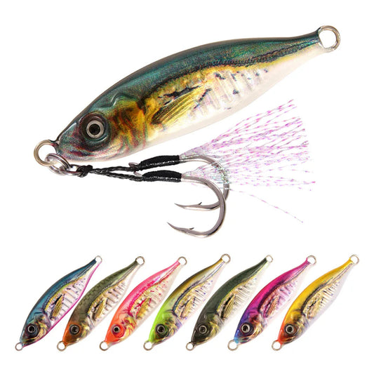 Metal jig bait lure