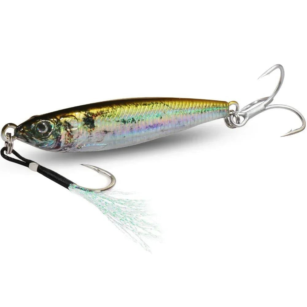 Life like Metal Jig Bait Spinner lure