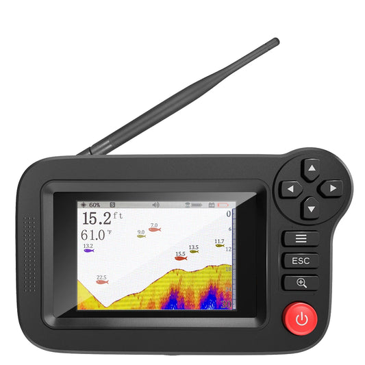 Smart Portable Fish Finder and Depth Finder – Ideal for Dock, Shore, and Bank Fishing