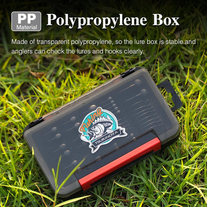 Double Layer Soft Lure and Hooks Box RX17 – Double-Sided Hard Bait Storage Case