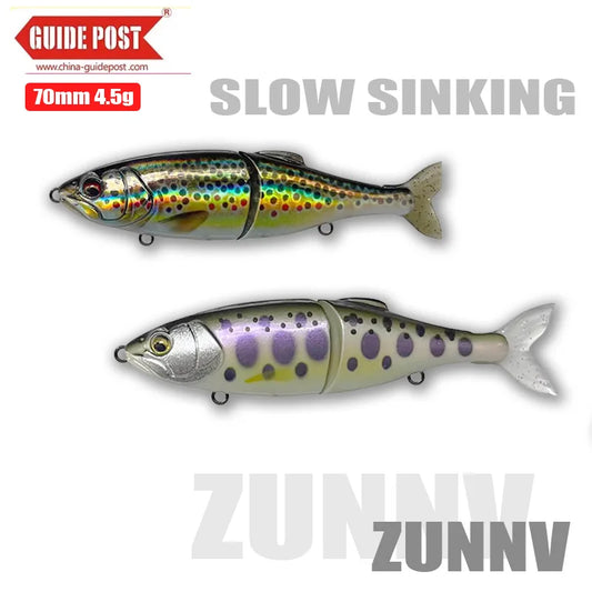 GUIDE POST Mini ZUNNV 2 Jointed Bait