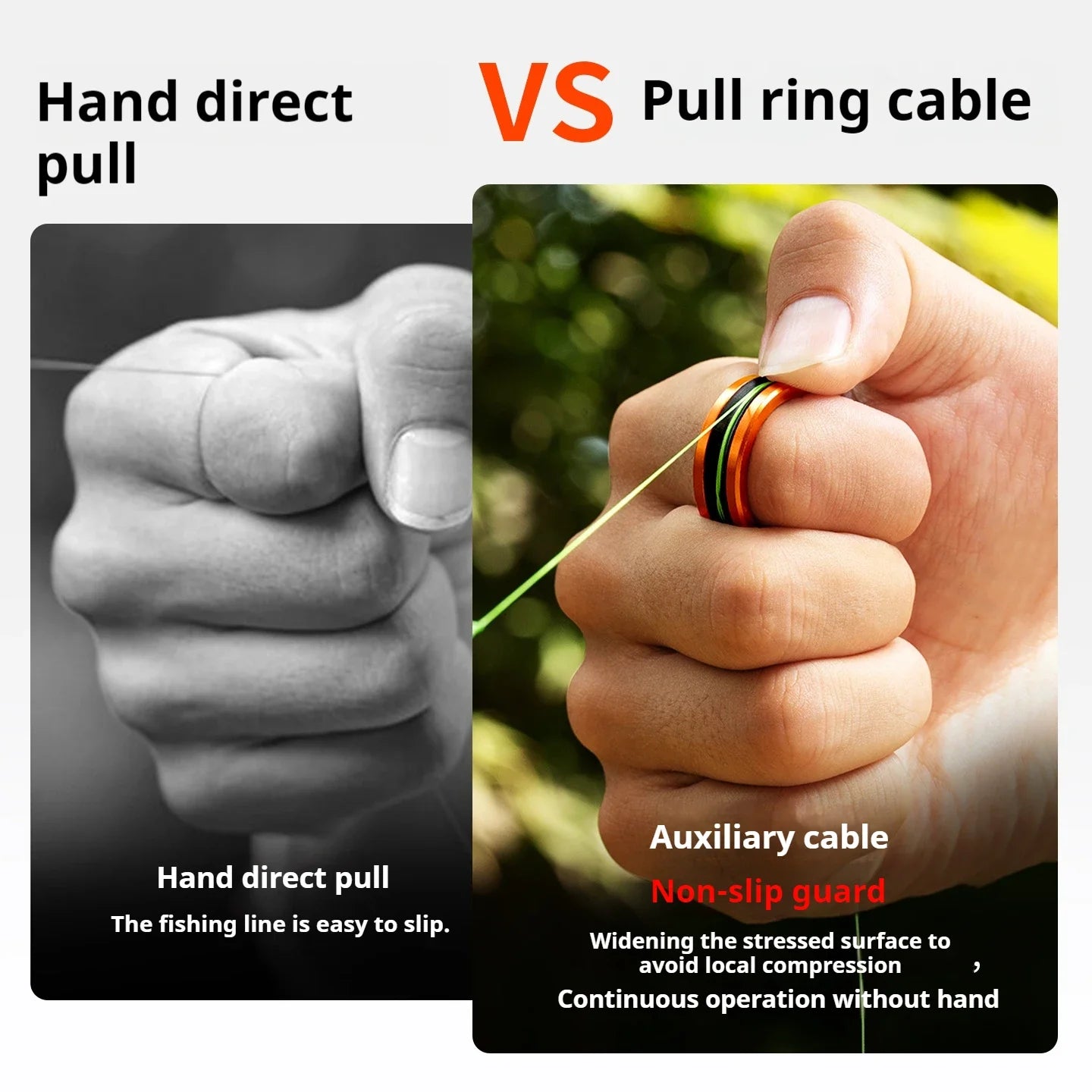 Alloy Cable Ring Fast Line Tightener