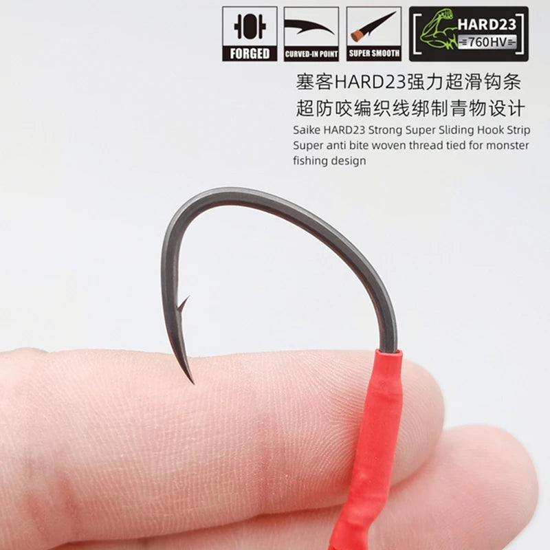 3D Hyporhamphus Sajori Metal Jig 30g-120g Tuna Bait Spanish Mackerel Grouper Lure Bonito Jigging  Fishing Spoon