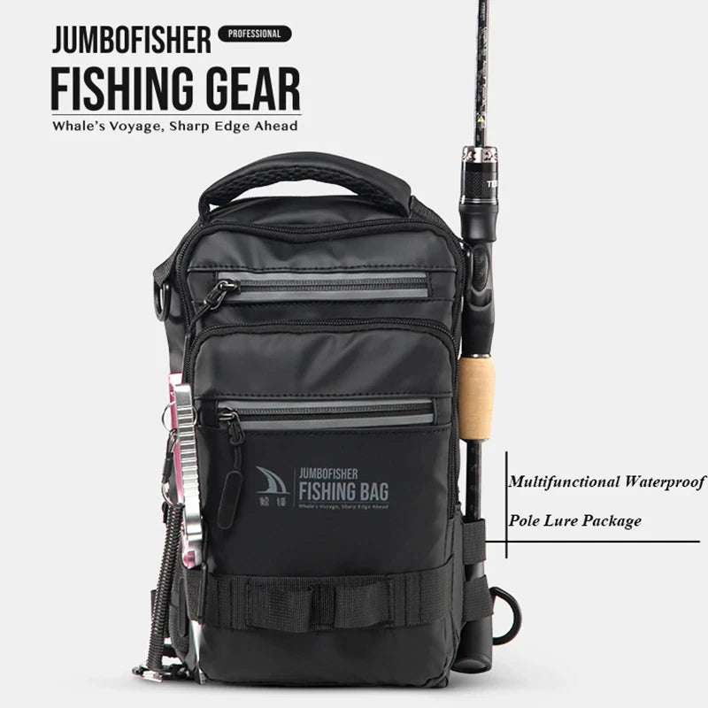 multi-functioning fishing backpack