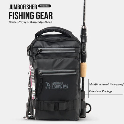 multi-functioning fishing backpack