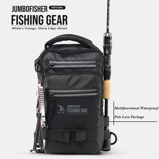 multi-functioning fishing backpack
